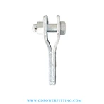 Paralēlās piekāršanas spailes elektropārvades līnijai